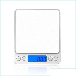 Weighing Scales Electronic Digital Display Scale 500G/0 01G 1000G/0 1G 2000G/0 3000G/0 Kitchen Jewellery Weight Drop Delivery O Office Dh5Al