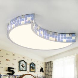 Ceiling Lights Bohemian Mediterranean Atmosphere Light Creative Boy Room Moon Star Bedroom Warmth LED ZCL
