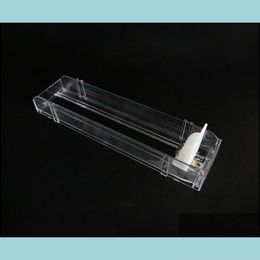 Accessories Smoking Household Sundries Home Garden Cigarette Display Pusher Case Tobacco Stand Rack Pushers Holder Divider For Marke Dh6Tb