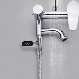 New Water Temperature Monitor Bathing Temperature Metre Hot Tub Temperature Display Led Digital Shower