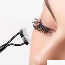 Other Makeup Eyelashes Brush Stainless Make Up Mascara Guide Applicator Eyelash Comb Eyebrow Curler Beauty Essential Tools Kd1 Drop Dhrno