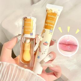 Lip Gloss 5g Beauty Makeup Fashion Cracked Mild To Skin Non-stick Honey Jelly Moisturising Oil Essence For Girl