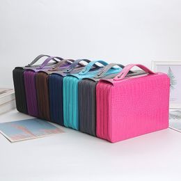 Bags 200/252 Holes Pencil Case School Pencilcase for Girls Boys Penal Pen Box Large Capacity Stationery Bag Big Pouch Kit Supplies