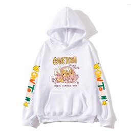 Men's Hoodies Lemon Boy Cavetown Kawaii Cartoon Printed Sweatshirts Mens Long Sleeve Hooded Pullovers Korean Fashion Hoodie For Winter