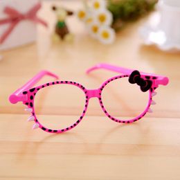 Pens 40 Pcs Children's Creative Glasses Bow Cartoon Frame Ballpoint Pen Student Stationery Factory Direct Wholesale