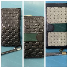 2023 NEW WOMen Long Woman zipper Wallet Black Wallets Women zipper Purses Card Holders 478366