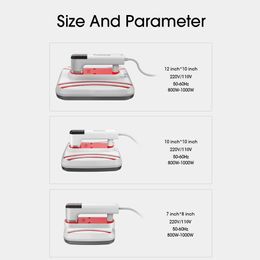 Embossing Mini Heat Press Machine Thermal Transfer Device 0999s Timing Adjustable Printing Heating Tool for Mug Clothes Cap Plate