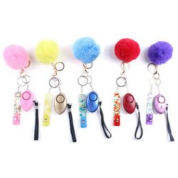 Key Rings Card Grabber Household Self Defence Keychains Women Fashion Cute Credit Cards Pler Pompom Acrylic Debit Bank For Long Nail Dhnr4