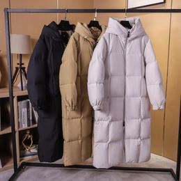 Women's Down Long Winter Jacket And Coat For Women 90% Duck Filled Elegant Warm Clothing