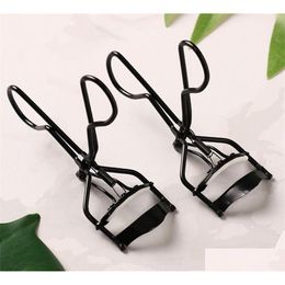 Eyelash Curler Black Non-Slip Eyelashes Curling Tools Eye Lash Curlers Makeup Tool For Women And Girls Xb1 Drop Delivery Health Beau Dhqud