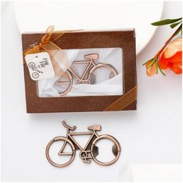 Party Favour Cyclepop Favours Vintage Bike Bottle Opener Keyring In Exquisite Packaging Drop Delivery Home Garden Festive Supp Dhz27