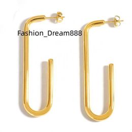 Fancy Wedding Drop Hanging Heavy Simple Latest Beautiful Gold Plated Korean Bridal Metal Stick Long Earrings For Girls Women