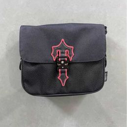 Shoulder Bags Trapstar Women Men Zipper Casual Outdoor Oxford Cloth Hip Hop Fashion Harajuku College Style Messenger Tidal flow design 60ess