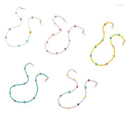 Link Bracelets All-match Eyeglass Bead Chain Women Men Non-slip Glasses Rope Unisex