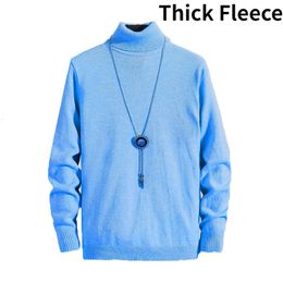 Men's TShirts Men Shirt Sweaters Solid Colour High Collar Casual Slim Long Sleeve Turtleneck Warm Tight Male Thick Clothes Inner Wear 230628