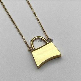 T GG Necklace Retro Gold Silver Colour Handbag Charm Pendant Necklace Chain Designer Letter Earring for Women Jewellery Sets Party wedding lovers g