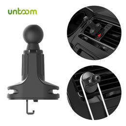 Untoom Universal Car Air Vent Clip Mount Upgrade 17mm Ball Head for Car Phone Holder Stand Magnetic Gravity Mobile Phone Bracket