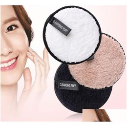 Makeup Remover Make Up Promotes Healthy Skin Microfiber Cloth Pads Towel Face Cleansing Lazy Powder Puff Xb1 Drop Delivery Health Bea Dh6Pc