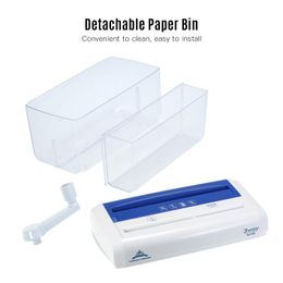 Shredder A4 Mini Portable Hand Paper Shredder 3in1 Household Manual Shredder Document File CD Credit Card Cutting Machine Tool for Home