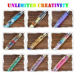 Pens 27 PACK Colourful Empty Tube Floating DIY Pens Ballpoint Pens Student Gift Office Supplies Ballpoint Pens Writing Tools Pens