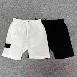 Fashion Mens Shorts Designer Man Short Pants Beach Bottoms Swimwear Unisex Pant Budge Side High Quality Drawstring Adjust Aian Size S-3 7C