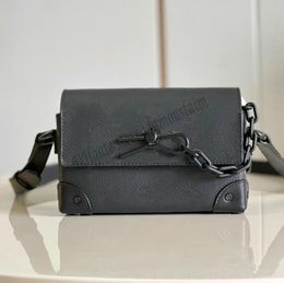 2023 Designer Men's Bags Luxurys Steamer Handbags Designers Bags Classic men Shoulder Mini Messenger Bags Designer Handbags chain Purse Wallet embossing High
