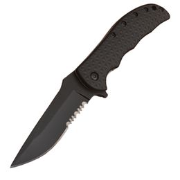 Top Quality KS3650 VOLT II Pocket Knife 8Cr13Mov Drop Point Blade Black/Gray GFN Handle Assisted Opening EDC Pocket Knives with Retail Box