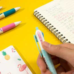 Pens 36 pcs/lot Kawaii Cactus Cat Unicorn 4 Colors Ballpoint Pen Cute Ball pens School Office writing Supplies Stationery Gift