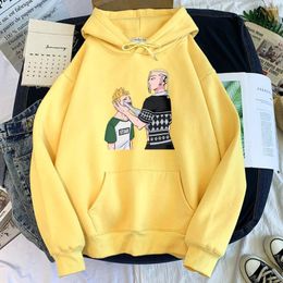 Men's Hoodies Hoody Tokyo Revengers Draken Anime Print Sweater Men Female Oversize Loose Clothes Males Autumn Street Fashion Pullovers
