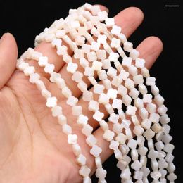 Beads Natural Shell Bead Mother Of Pearl Fiower Shape Loose Spacer Beaded For Jewellery Making DIY Necklace Bracelet Accessories