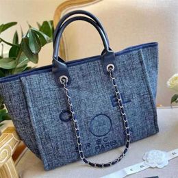 Women's Fashion Luxury Hand Bags Embroidered Handbag Female Pearl Beach Bag Big Ladies Small Canvas Chain Backpack Evening Handbags 9R7L 50% Clearance sale