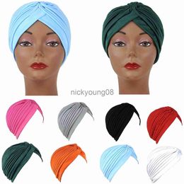 Bandanas Comfortable Muslim Hijab Scarf Indian African Head Wraps Turbante Mujer Headscarf Bonnet Trendy Suede Turban Caps For Women Hat x0628