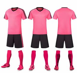 Breathable Quick-Drying Soccer Uniform Sports Suit Quick-Drying Breathable Childrens Football Match Training Uniform Jersey Factory Direct S