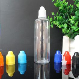 600Pcs PET Dropper Bottle 100ml For E Juice 100 ml E Liquid Plastic Empty Bottles With Safe Childproof Caps Thin Tip Bulk Stock Awqjd