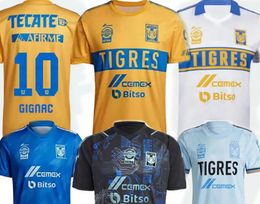 Customised 23-24 TIGRES Soccer Jerseys 10 GIGNAC 26 THAUVIN 19 PIZARRO 11 NICO 3 C.SALCEDO 5 R.CARIOCA 13 D.REYES yakuda Thai Quality Football wear online