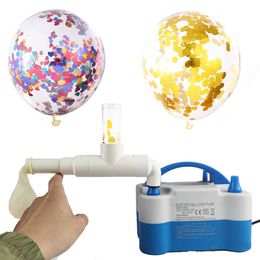 Other Event Party Supplies Transparent Bobo Ball Confetti Filler Balloon Filling Mouth Balloon Filler Sequin Filler Party Supplies Tool Accessories 230627