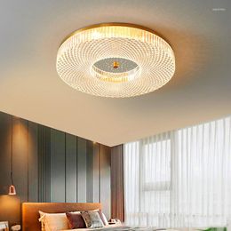 Ceiling Lights LED Light Living Room Dining Bedroom Corridor Porch Luxury Home Decoration Optical Acrylic Night