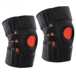 Knee Pads WOSWEIR 2PCS Pressurized Sports Kneepad Men Women Pad Pain Support Gym Fitness Yoga Basketball Volleyball Brace Protector