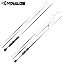 Spinning Rods Mavllos UL Fishing Spinning Rod 0.6-8g/0.8-10g Soft Solid Tip Fast Action Ultralight Carbon Casting Fishing Rod For Sardine 230627