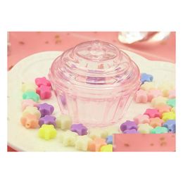 Gift Wrap Partyjoy Clear Plastic Cake Stand And Treat Box - Versatile Birthday Container For Sweets Candies Cupcakes More In Dh0Mo