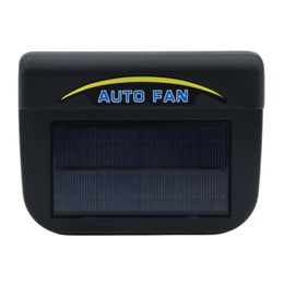 Solar Power Car Air Cooler 0.8W Auto Air Vent Exhaust Fan Automatic Car Cooling Fan Mini Auto Ventilator for Truck Vehicle