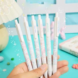 Pens 36 pcs/lot Creative Cat Dog Gel Pen Set Cute 0.5mm Black Ink Signature Pens Stationery Gift Office School Supply wholesale