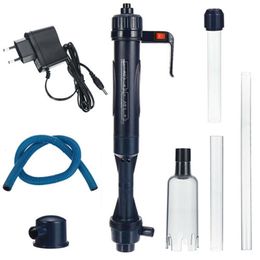 Cleaning Tools Electric Aquarium Water Change Pump Changer Gravel Cleaner Siphon for Fish Tank Filter p230627