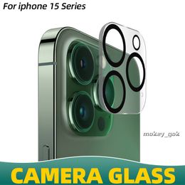 Full Coverage Phone Camera Lens Glass Film Screen Protector For Iphone 15 pro max 15Plus camera lens protector