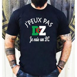 Men's T Shirts Funny Algeria Can Jpeux Not I Am Man Graphic Cotton Streetwear Short Sleeve Birthday Gifts Summer T-shirt Mens Clothing