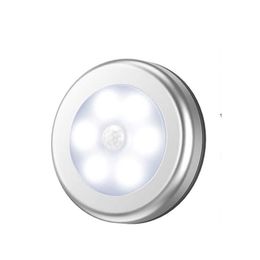Motion Sensor LED Bedroom Beside s Cabinet Night Lamp For Room Kitchen Pathway Home Hallway Lightin HKD230628
