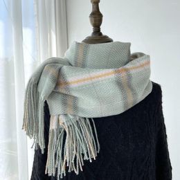 Scarves Women Scarf Winter Vintage Plaid Scarve Classic Warm Large Blanket Wrap Shawl Bufanda Thick Shawls