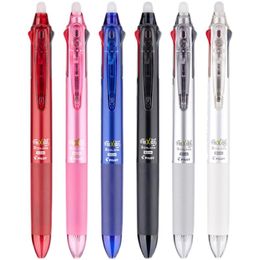 Pens Japan Pilot Frixion Pen 3 In 1 Erasable Gel Pen Multi Colours 0.5 Mm LKFB60EF 0.38 Mm LKFB60UF Replacement Refills