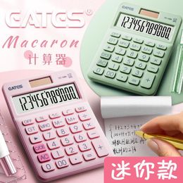 Calculators Scientific Calculator 12 Digit Desk Solar Mini Calculator Financial Accounting Tool for School Student Business Supplies