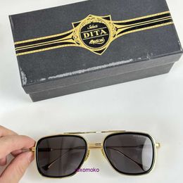 Luxury designer DITA sunglasses double beam glasses tempered lenses beach sun protection 0R1D REAZ